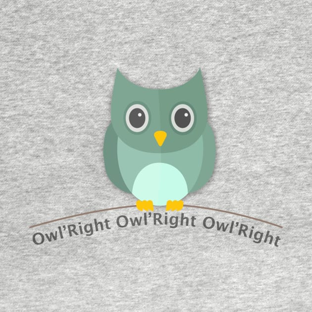 Owl Pun T-Shirt by happinessinatee